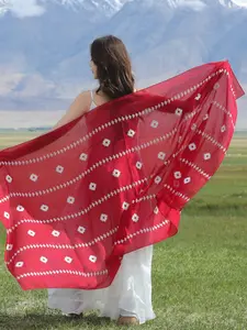 Ethnic Style Shawl Vintage Cotton Linen Embroidered Scarf, Spring Summer Travel Wrap, Windproof Sandproof, Versatile Fashion Accessory