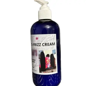 Antifrizz Cream for Smooth and Frizz-Free Hair - 16 oz Pump Bottle