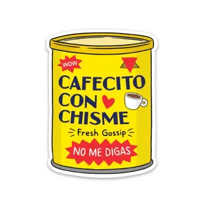 Cafecito Sticker