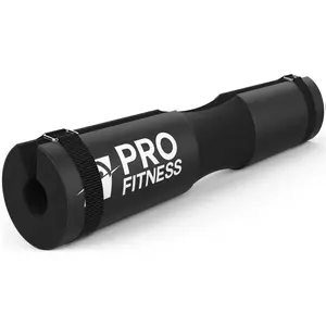 ProFitness Squat Pad - Shoulder Support for Olympic or Standard Bars, High Density Foam, Easy Slide Design, Portable Size, Lightweight for Comfort
