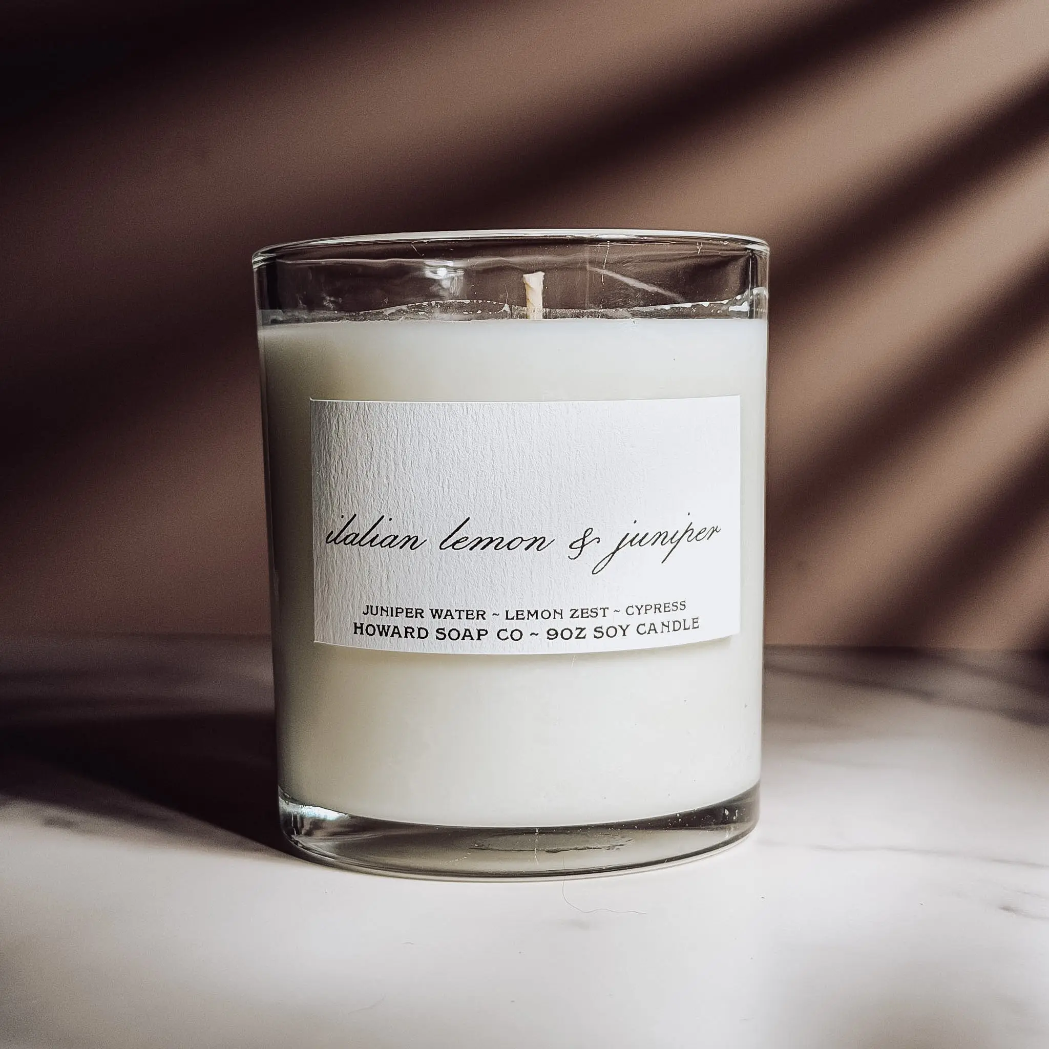 Italian Lemon + Juniper Candle