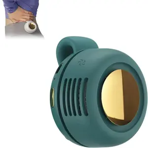 Portable Leafless Mini Fan, Adjustable Three-Speed Hanging Fan, Suspended Waist Fan, Phone Cooling Fan, Personal Fan for Outdoor Travel, Father's Day Gift