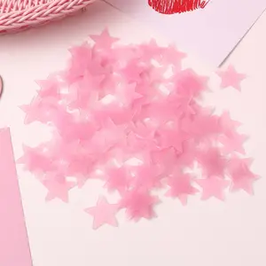 100-Piece Pink Star Confetti Set – Shiny and Glittery for Parties, Crafts, and Celebratory Decorations