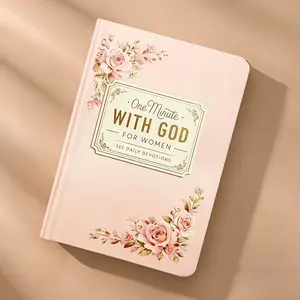 One Minute with God for WoMen, 365 Days Devotional Journal, Portable Daily Reflections NoteBook, Perfect Gift for Holidays Birthdays Christmas New Year, Self Improvement Journal, Mother's Day