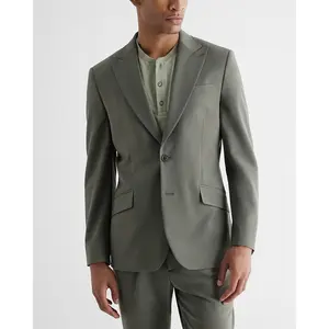 Mens Olive Green Tuxedo Suit