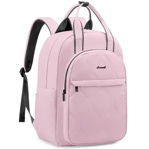 LOVEVOOK Laptop Backpack for Women, Fits for 15.6 Inch Laptop Bag. Puffer Daypack with Laptop-protective Padding. Lightweight Travel Backpack Purse, Work Backpack Woman for College, Commute and Travel