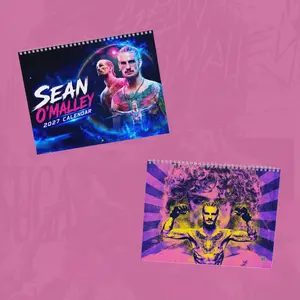 Sean O'Malley 2027 Calendar, UFC Wall Calendar, MMA Merch, Gift For Fans