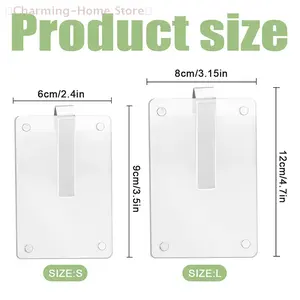 【M】Car Photo Holder, Car Picture Holder, Transparent Acrylic Car Photo Clip, Photo Car Visor Clip,