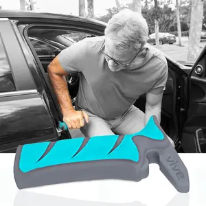 Car Handle Assist for Elderly - Scratch Proof Latch - Auto Grab Bar Cane Support Aid - Standing Mobility Safety Aid to Help Get Out of Car - Portable Assistive Device for Seniors Handicapped