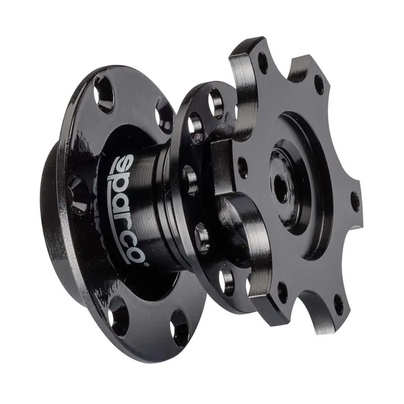 Sparco Steering Wheel Quick Release Tuning Blk