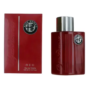 Red Eau de Toilette Spray for Men, 4.2 oz - A Fruity and Citrus Cologne with Notes of Pineapple and Amber