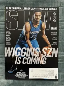 2015 Slam Magazine Poster Print ANDREW WIGGINS Minnesota Timberwolves - POSTER NO FRAME
