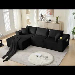 Black Couch Set