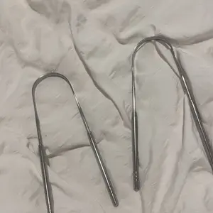 2 Pack Tongue Scraper,Stainless Steel Tongue Cleaners,Tongue Scraper for Adults, Reduce Bad Breath and Fresh Breath Oral Adjustable