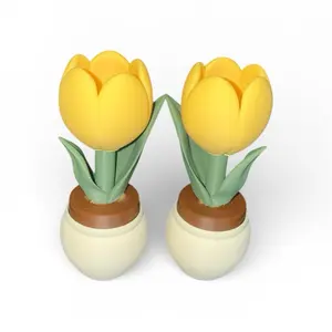 3D Printed Tulip Fidget Clicker
