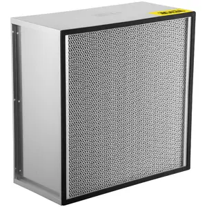 VEVOR HEPA Replacement Filter, 24''x24''x11.5'' AC Filter, True HEPA Pleated Air Filter, Air Filter Replacement with Galvanized Frame, 99.97 Standard Filter Compatible for HEPA Filter Novair 20