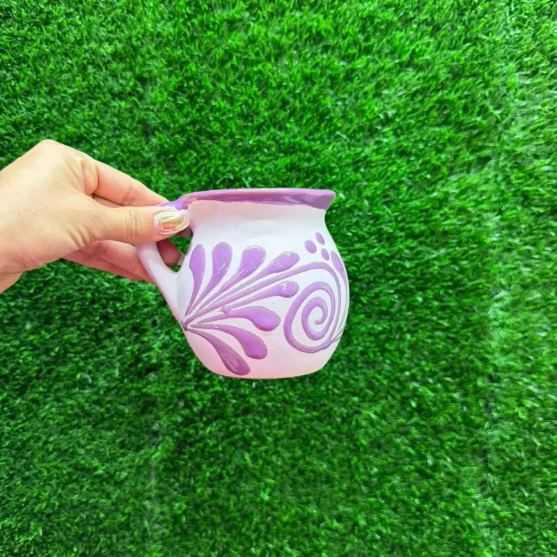 Relieve Mug 355ml color Morado Only Sets.