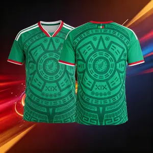 2026 Mexico National Away White Long-Sleeve Soccer Jersey Fans Version