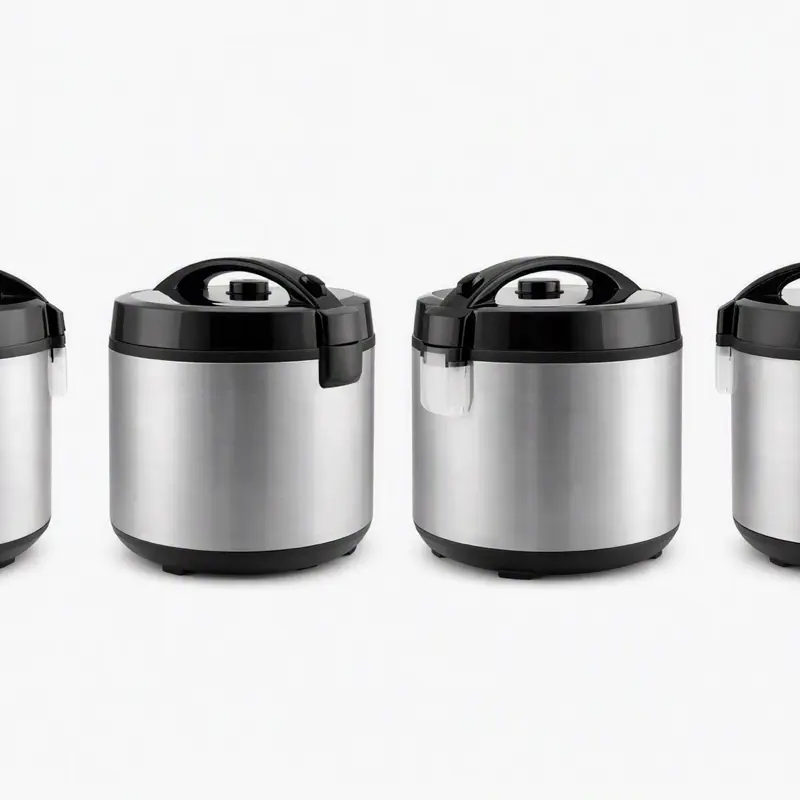 Aroma 20‑Cup Digital Cool‑Touch Rice Cooker & Food Steamer