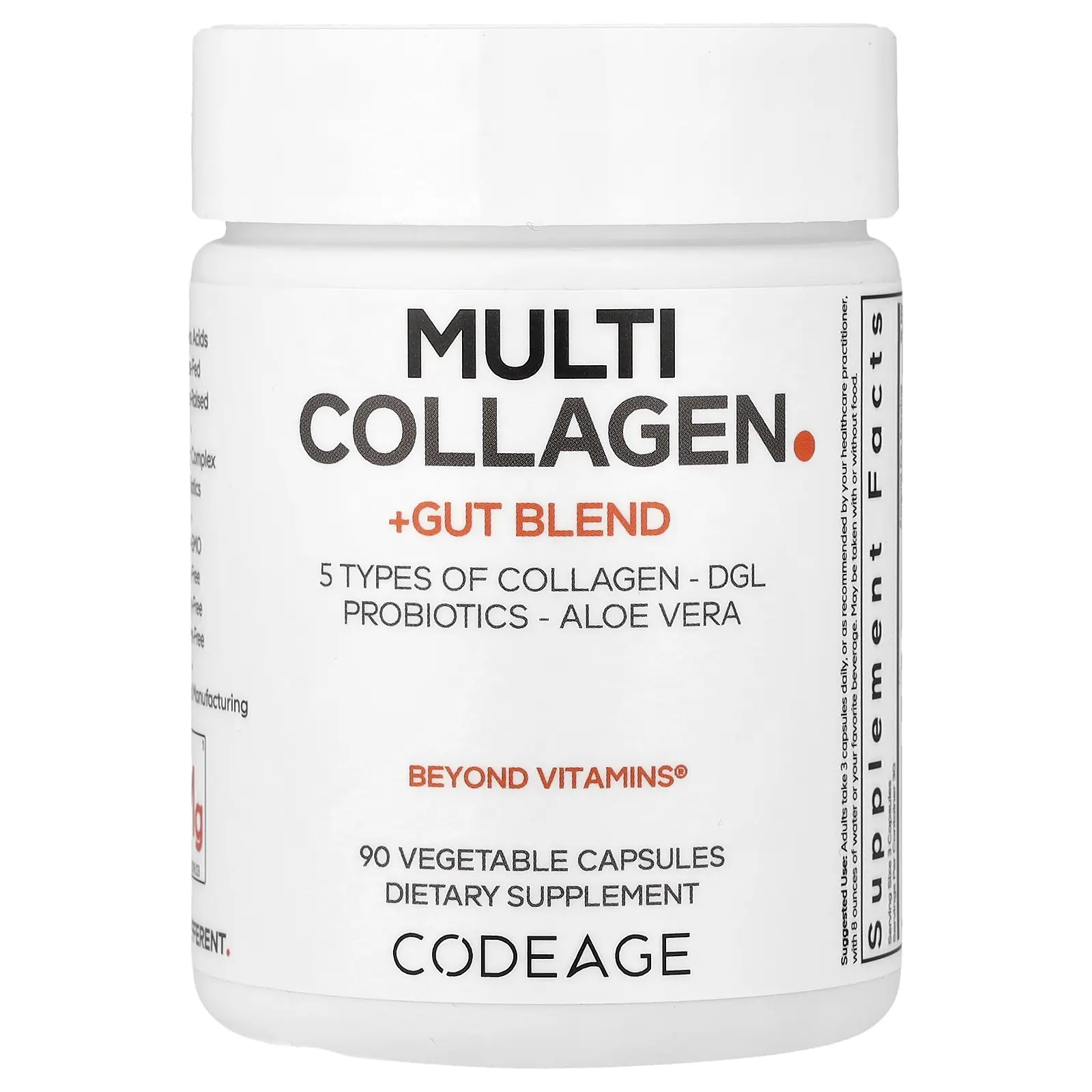 Codeage Multi Collagen + Gut Blend, 90 Vegetable Capsules Codeage Multi Collagen + Gut Blend, 90 Vegetable Capsules