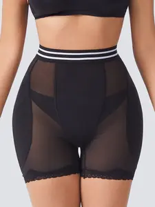 Women's High Waist Shapewear Shorts, Detachable Sponge Padding, Anti-Slip Design, Comfortable & Stylish Underwear for Daily Wear
