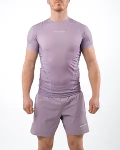 Anaconda X-Vent Short Sleeve Rashguard – Ventilated Compression Shirt for Training | Purple