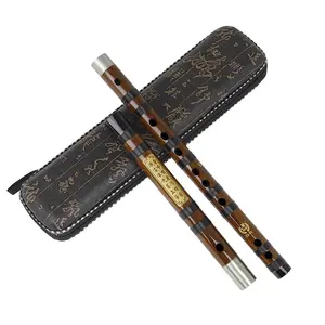 B Flat Bamboo Flute, Traditional Chinese Musical Instrument, Musical Instrument for Beginners, Wind Instrument for Students, Gifts for Friends