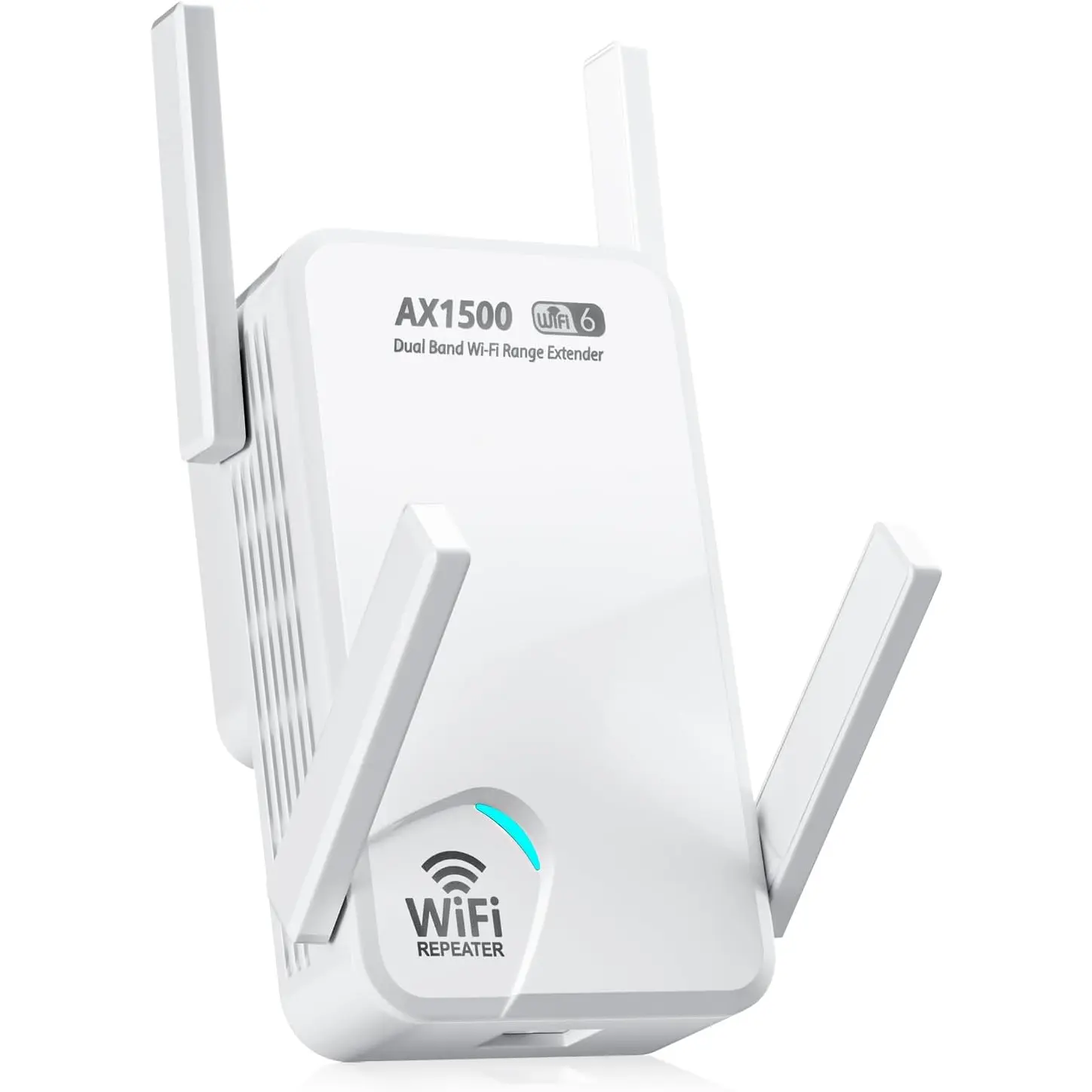 AX1500 Wifi 6-2026 Wifi Extender Signal Booster for Home, Dual Band (5.8Ghz/2.4Ghz) Internet Extender Wifi Booster 5G, Wifi Signal Amplifier, up to 1800 Sq. Ft., Fix Dead Zones, for 70+ Devices WERCHTAY