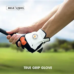 [Hook Reduction Golf Accessory] 1pc MELE True Grip Golf Glove, Single Left Hand, Hook Reduction, Training Glove for Improved Swing Accuracy, Golf Accessories