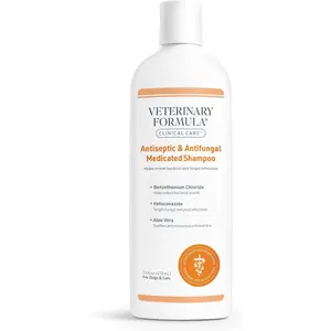 Veterinary Formula Clinical Care: Antiseptic and Antifungal Medicated Shampoo for Dogs/Cats
