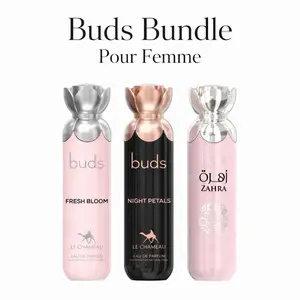 Emper Buds Bundle Pour Femme 3 pcs- Buds Zahra - Buds Night Petals - Buds Fresh Bloom 3.4 oz