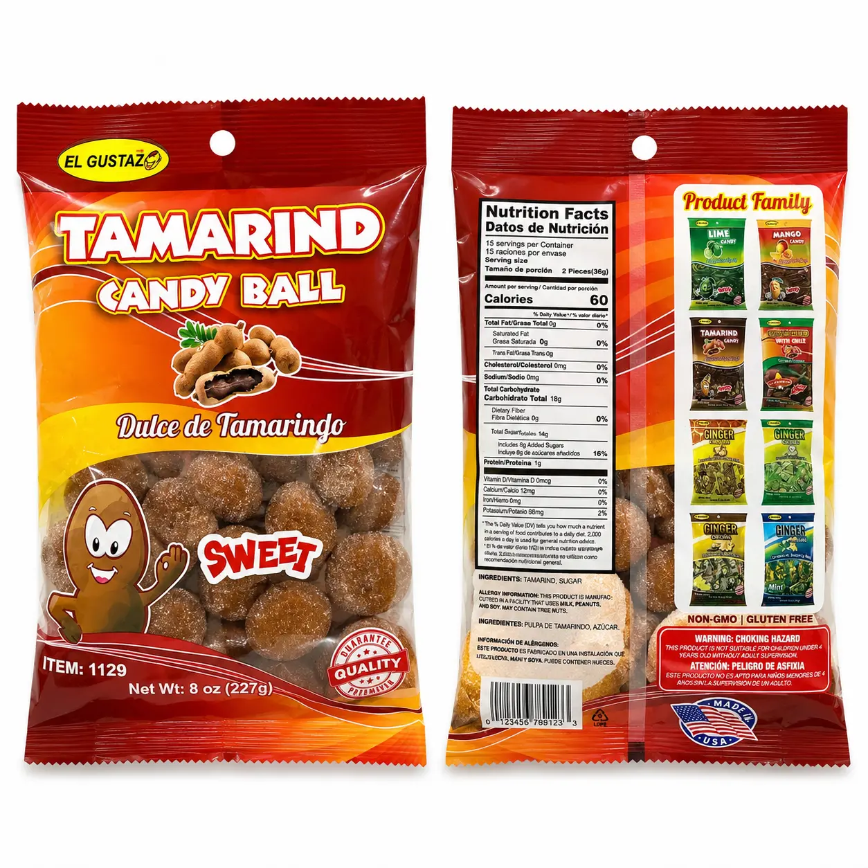 Dulce de Tamarindo ( Tamarind Candy Ball )