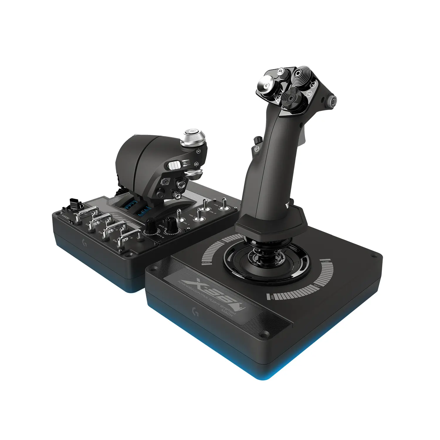 Logitech G X56 HOTAS Flight Controller for VR, Space Sims, and Flight Simulation