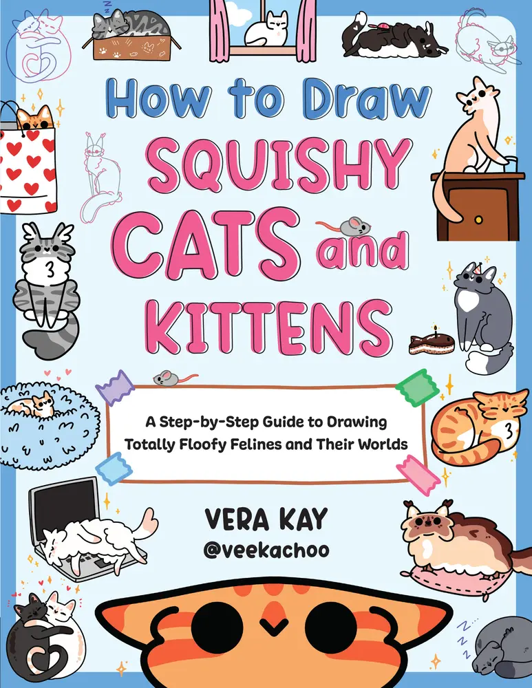 USED-How to Draw Squishy Cats and Kittens: A Step-By-Step Guide to Drawing Totally Floofy Felines and Their Worlds by Kay, Vera (Paperback)