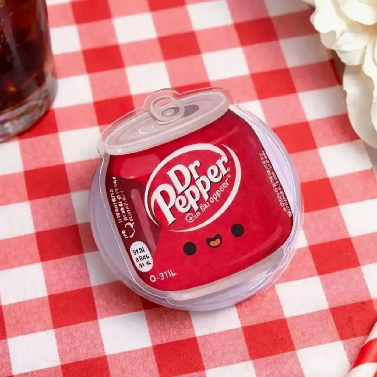 Cute Dr Soda Can Pepper Inspired MagSafe Phone Grip: Cute Cola Drink Magnetic Phone Holder, Kawaii Aesthetic Gift, Phone or Kindle Popgrip