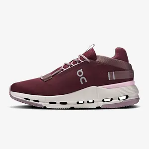 On Women's Cloudnova 2 Maroon Peony