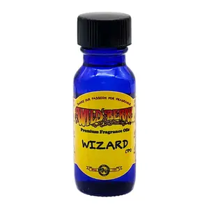 1x Wild Berry Wizard Oil - Home Fragrance Scented Aromatherapy Essential Diffuser Refill Room Deodorizer Odor Eliminator Long Lasting Premium Luxury Perfume Liquid Wick Burning Warming Meditation Zen Relaxation Calming Natural 1ct