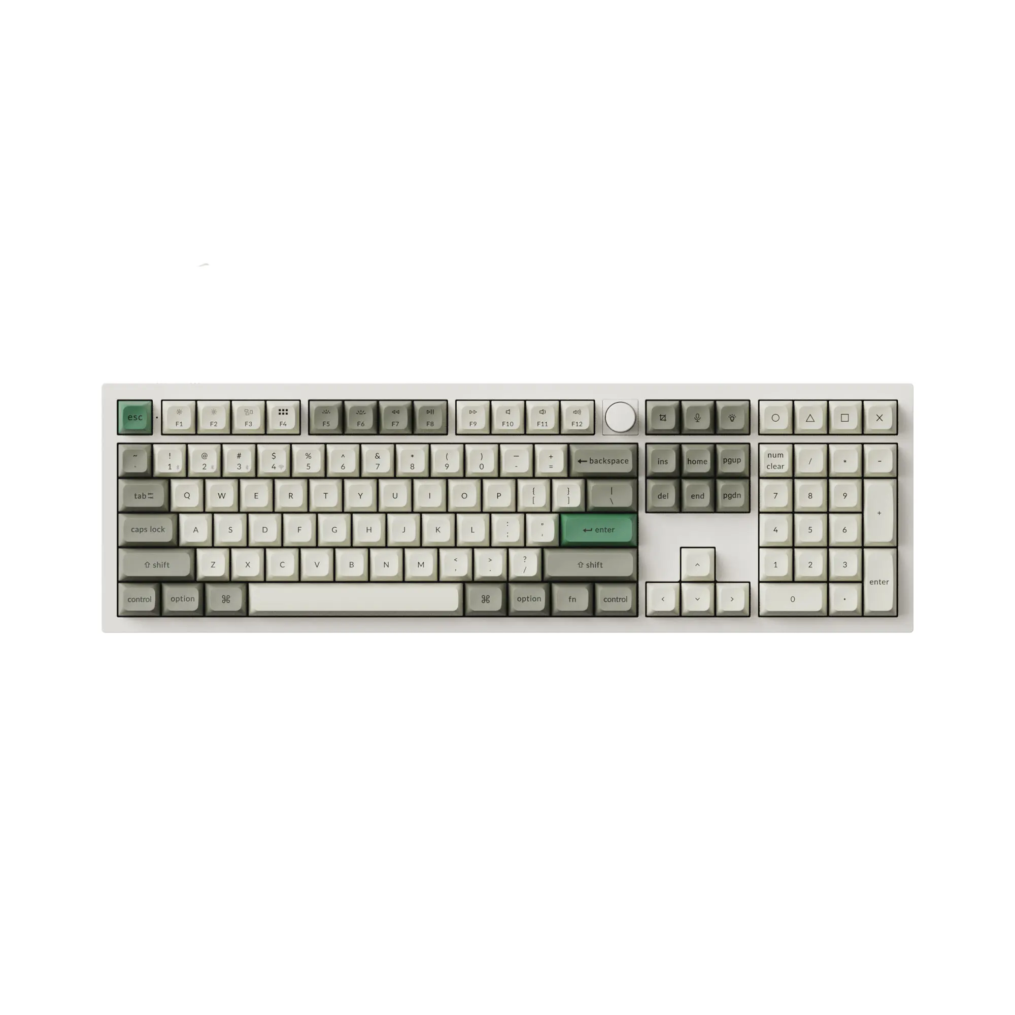 Shell White (KSA Keycaps)
