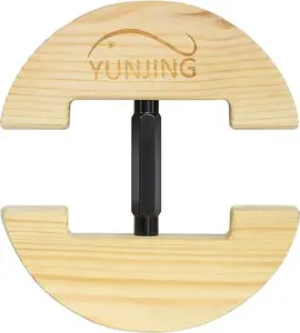 YUNJING Hat Stretcher Wooden Adjustable Buckle One Size Fits All from 6-1/2 to 9-1/2, Heavy Duty, Easy to Use for All Caps