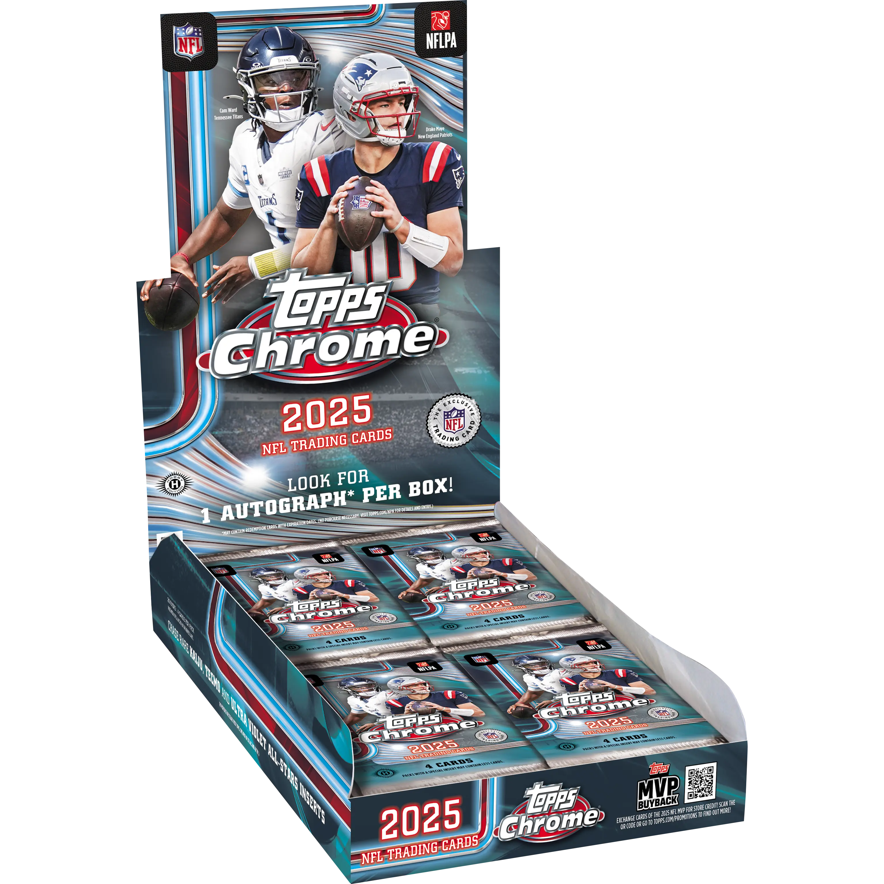 2025 Topps Chrome Football Hobby