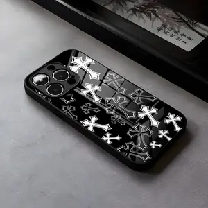 rand C-chrome G-hearts Phone Case  Phone case for iPhone 17 Pro Max 16 15 14 13 11 Pro Max Plus glass Phone case