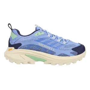 Merrell Womens Moab Speed Trail Running Sneakers Shoes - Blue Merrell Womens Moab Speed Trail Running Sneakers Shoes - Blue