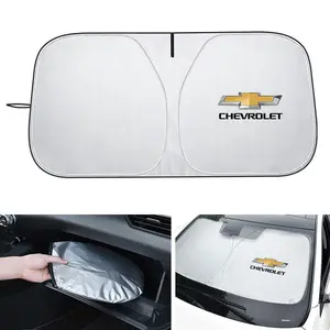 Car Sunshade Windshield Sun Shade Visor Cover UV Protection Shield Foldable Accessory For Chevrolet Cruze Spark Captiva Suburban Camaro Malibu Silverad