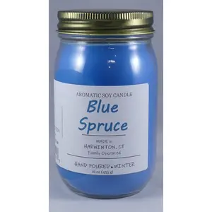 Candle Winter Blue Spruce