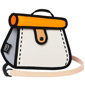 JumpFromPaper Cake Handbag – Daily Shoulder Bag with Cartoon Cute Look for Work & Travel