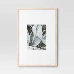 Matted to Poster Frame - Threshold: Modern Style MDF Glass Pane