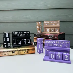 Books Read This Year Counter/Tracker - 3D Printed