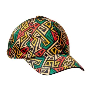 RED by KISS All Over Silky Satin Baseball Cap - Aztec