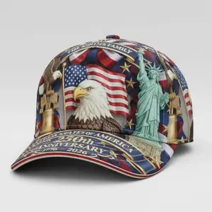 USA 250th Anniversary Hat, Patriotic Eagle USAn Flag Cap, Statue of Liberty Baseball Hat, 1776 2026 Independence Day Cap