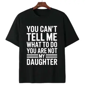 Casual Bold Statement Graphic T Shirt For Parents With A Fun And Independent Attitude Toward Life